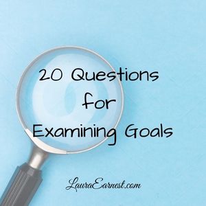 examining goals