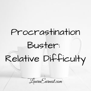 Procrastination Buster: Relative Difficulty